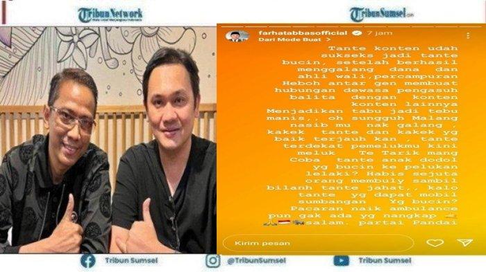 Farhat Abbas Akan Laporkan Fuji & Thariq Halilintar Karena Bucin, Faisal: Kalau Ditanggapi Stres