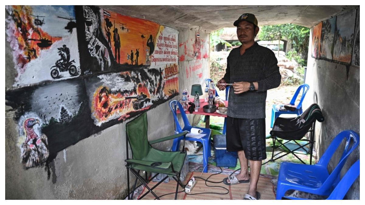 Saat Seni Menjadi Pelarian: Guru Thailand Menemukan Ketenangan di Tengah Bentrokan Perbatasan