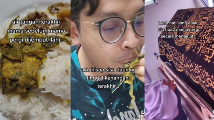 Kisah di Balik Masakan Ibu, Anak Pilu Santap Makanan Terakhir, Almarhumah Ada Firasat Sebelum Wafat