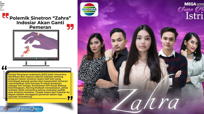 Tuai Pro Kontra, Bagaimana Nasib Lea Ciarachel Pemeran Zahra Suara Hati Istri? Simak Respon KPI