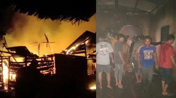 INNALILLAHI! Dua Bocah Kakak dan Adik Tewas Terbakar Hidup-hidup Dalam Kebakaran Rumahnya di Aceh