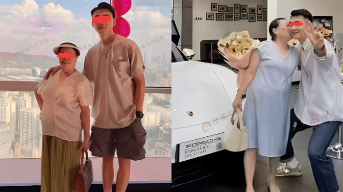 NIKAHI Wanita 30 Tahun Lebih Tua, Brondong Ini Langsung Dimanja, Hadiah Pernikahan Mobil Rp 2 Miliar