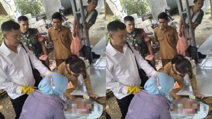 GEGER! Warga Dihebohkan Penemuan Bayi Perempuan Dalam Kondisi Hidup di Pinggir Jalan Lombok Barat