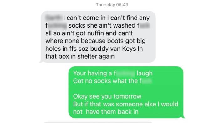 Karyawan Ijin Tak Masuk Kerja dengan Alasan Tak Punya Kaos Kaki Karena Ulah Pacar, Bosnya Heran