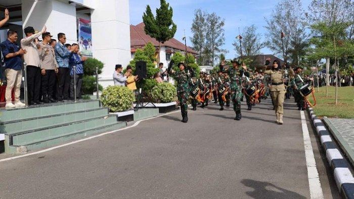 Taruna Latsitardanus Dilepas Wako Pariaman, Ingatkan Peserta Tetap Jaga Silaturrahmi