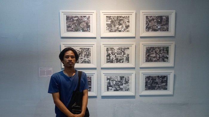 Melihat Kolase Anyaman Bunyi, Karya Biki Wabihamdika di Pekan Kebudayaan Daerah 2022