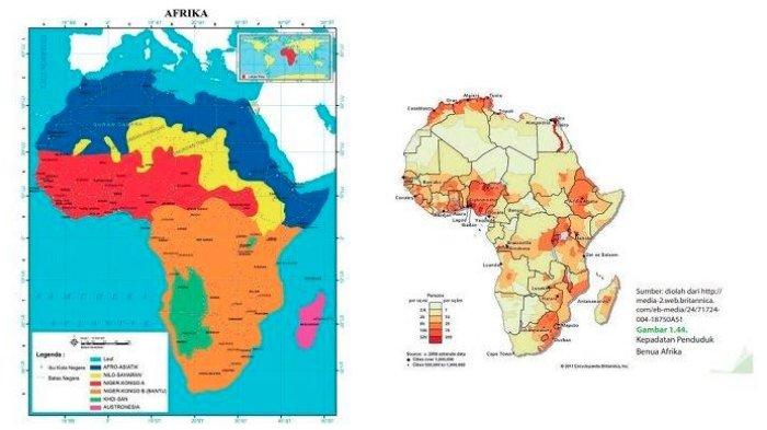 Kunci Jawaban IPS Kelas 9 Halaman 18, Negara-Negara di Benua Afrika Sesuai dengan Regionnya