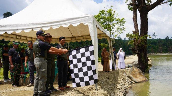 Korem 032/Wirabraja Gelar Festival Dragon Boat, Danrem: Cari Bibit Atlet Dayung, dan Promosi Wisata