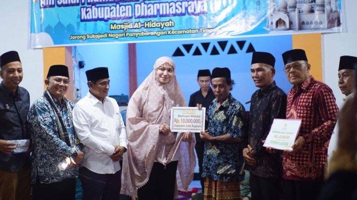 Bupati Dharmasraya Annisa Suci Kunjungi Nagari Panyubarangan, Jemput Aspirasi dan Jalin Silaturrahmi