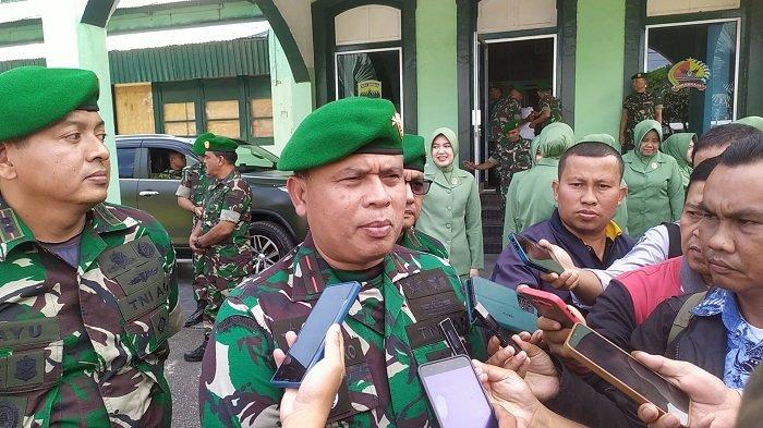 Danrem 032/Wbr Kunjungi Kodim 0304/Agam, Ingatkan Anggota Netral dan Jauhi Judi Online