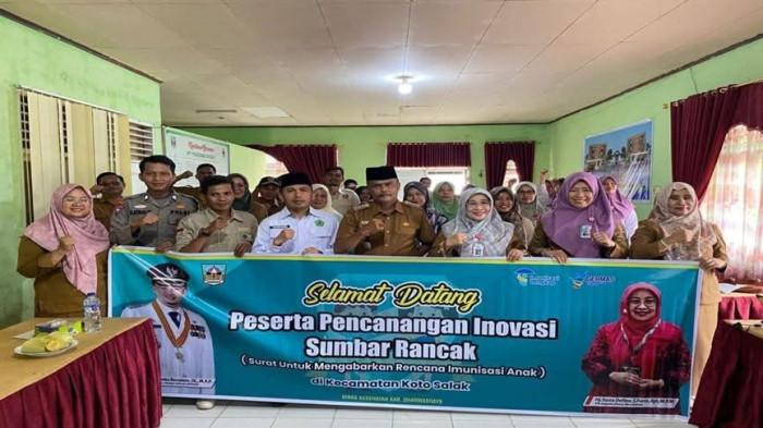 Ingatkan Orang Tua Jadwal Imunisasi, Dinkes Dharmasraya Hadirkan Inovasi "Sumbar Rancak"