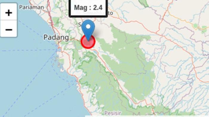 Gempa Magnitudo 2,4 Guncang Solok Pagi Ini, BMKG Sebut Berasal dari Kedalaman Dangkal