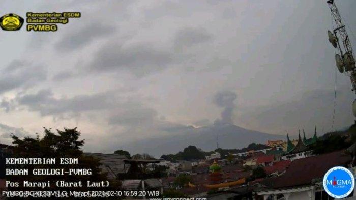 BREAKING NEWS: Gunung Marapi Kembali Erupsi Sabtu Malam, Tinggi Kolom Abu tak Teramati