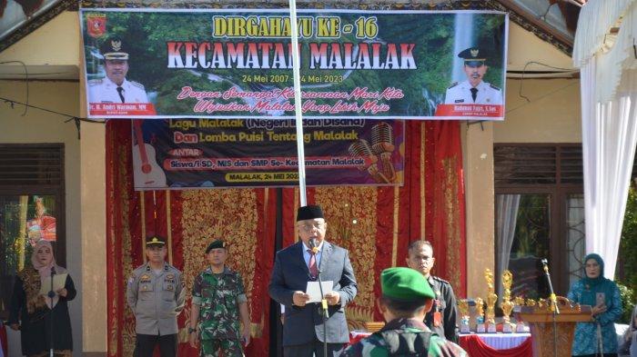 HUT Ke-16 Kecamatan Malalak, Bupati Agam Ajak Masyarakat Dukung Pembangunan Daerah