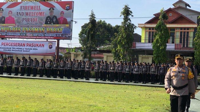Polres Pasaman Barat Kerahkan 386 Personel Amankan Pemilu di 1.286 TPS, Besok Mulai Bertugas