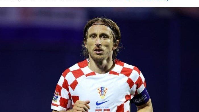 Kapten timnas Kroasia, Luka Modric.