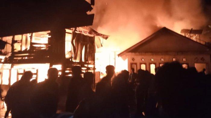 Hanguskan 5 Rumah Warga, Kerugian Kebakaran di Salimpek Solok Capai Rp1,5 M, Penyebab Diselidiki