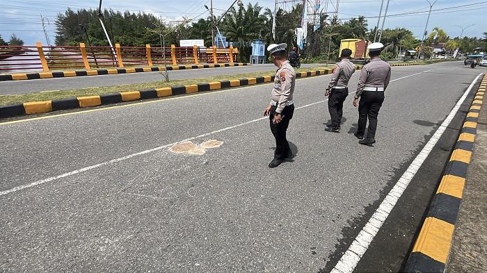 Kecelakaan di Mangguang Pariaman, Pengendara Yamaha Mio Tewas Diduga Tabrak Lari