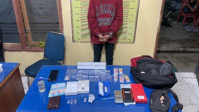 Berselang 15 Menit, Polisi Bekuk Pengedar dan Pengguna Narkotika di Padang Panjang Sumbar