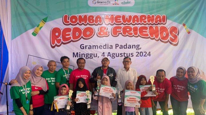 Gramedia Store Padang dan Mitra Gelar Donor Darah, hingga Lomba Mewarnai TK-SD, Catat! Hasil Lengkap