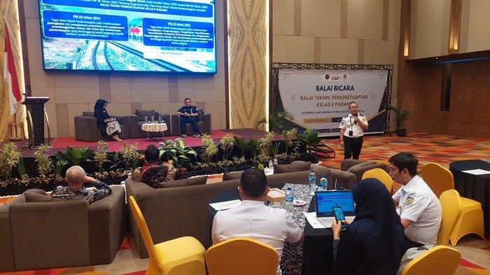 Balai Teknik Perkeretaapian Kelas II Padang Berencana Reaktivasi Jalur Kereta Api di Sumbar