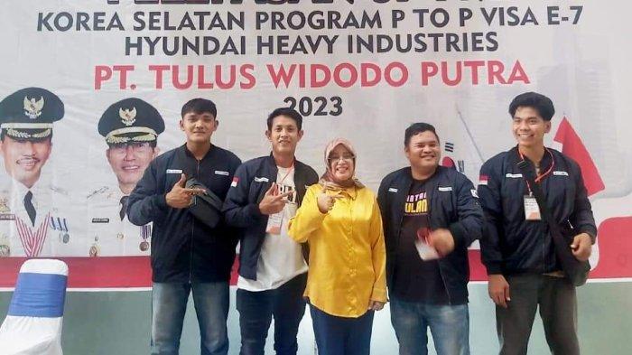 Usai Pelatihan di LPK Gewel Batam, Pemko Pariaman Kirim 4 Orang Tenaga Kerja ke Korea Selatan