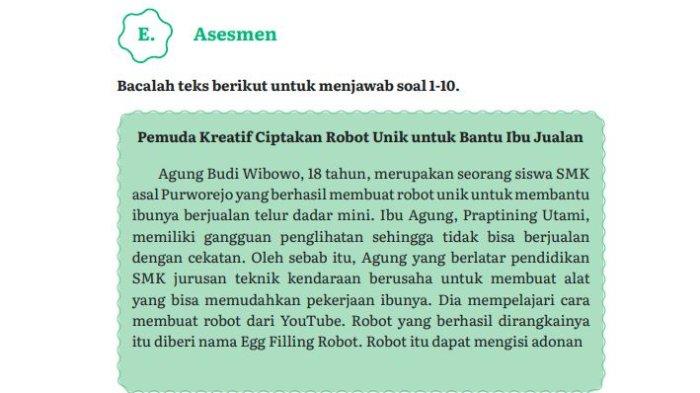 Kunci Jawaban Bahasa Indonesia Tingkat Lanjut Kelas 11 Halaman 127, 128, 129, dan 130