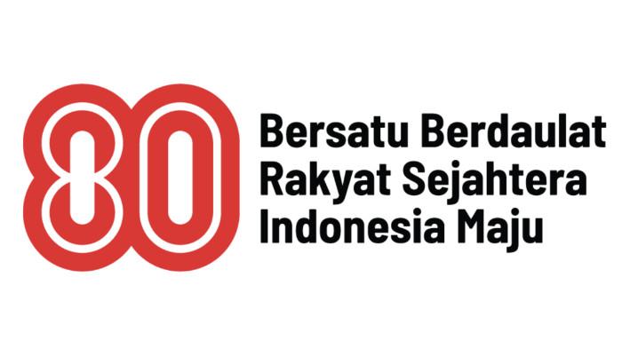 LOGO HUT KE-80 RI - Logo HUT ke-80 RI yang resmi diluncurkan Presiden Prabowo di Istana Negara pada Rabu (23/7/2025).