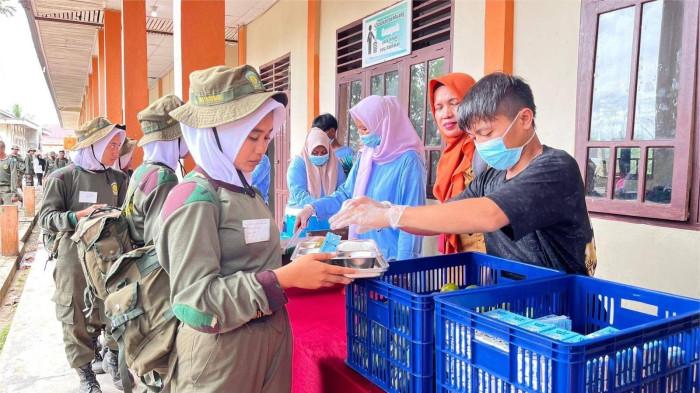 SPPG di Dharmasraya Miliki Inovasi Baru, Penyajian MBG Secara Prasmanan