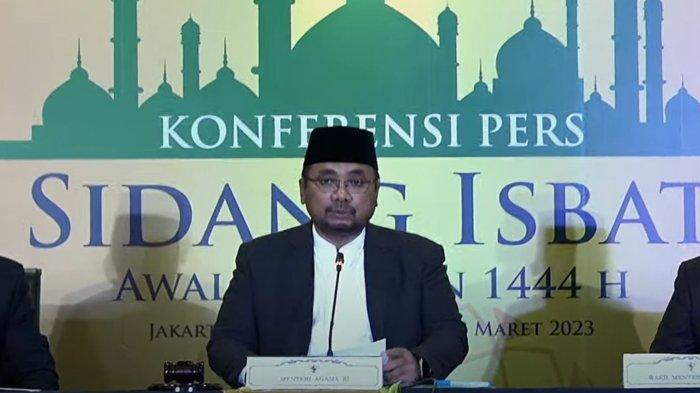 Kemenag RI: Hasil Sidang Isbat Puasa Ramadhan 2023 Jatuh pada Kamis 23 Maret