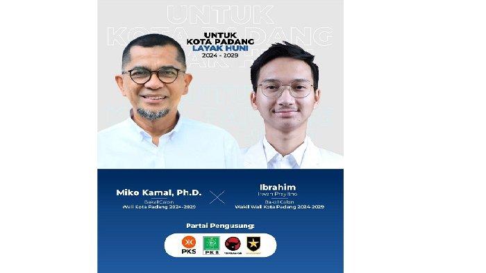 Isu Duet Miko Kamal-Ibrahim di Pilwako Padang 2024, PDIP dan PKS Kompak Membantah