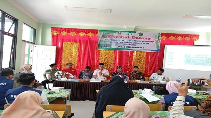 MIN 2 Dharmasraya Dikunjungi Tim Penilai UKS/M Paripurna Sumbar 2025, Jadi Contoh Sekolah Sehat