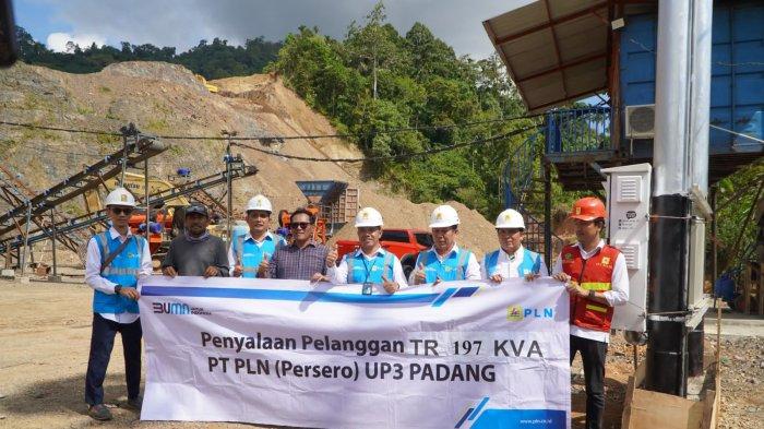 Dukung Percepatan Tol Padang-Pekanbaru, Industri Stone Crusher Pessel Tambah Daya Listrik 197 KVA