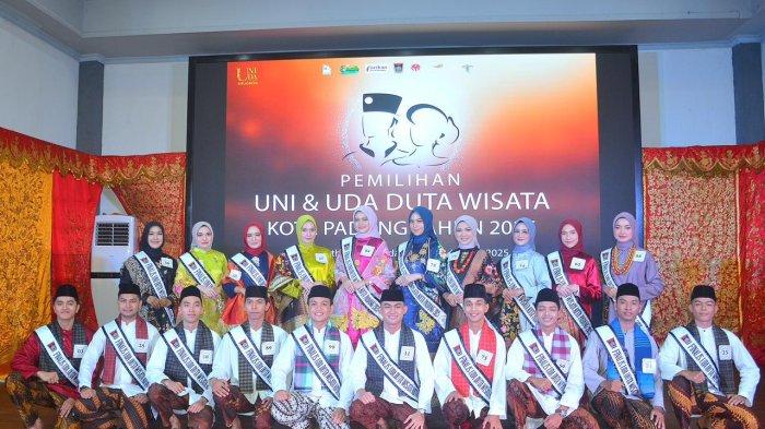 Pemilihan Uni dan Uda Duta Wisata Kota Padang 2025, 10 Pasang Finalis Menuju Grand Final