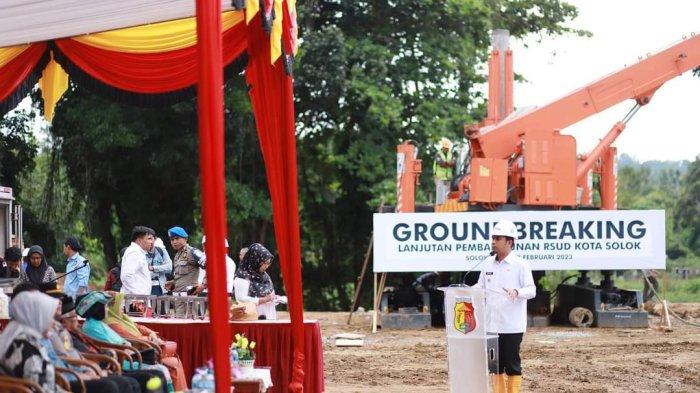 Pemko Solok Lanjutkan Pembungaan RSUD, Ditargetkan Beroperasi Awal 2024