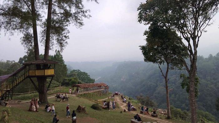Penampakan salah satu spot di kawasan Panorama Baru, Kota Bukittinggi beberapa waktu lalu.