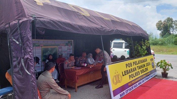 Polres Solok Buka Pos Pelayanan Mudik 24 Jam sampai Arus Balik, Pemudik Boleh Singgah Istirahat