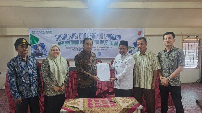 Permudah Layanan, BPJS Kesehatan Cabang Bukittinggi Buka Pelayanan Online di Nagari