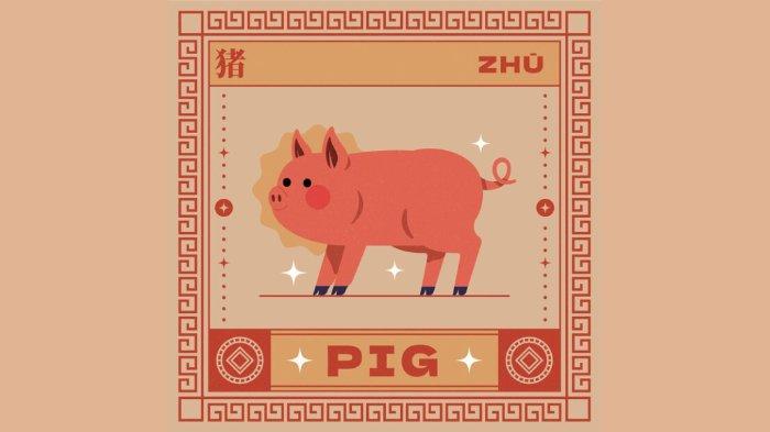 RAMALAN SHIO - Ilustrasi Shio Babi, diunggah Senin (2/6/2025).