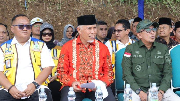 Pembangunan Rumah Relokasi Bencana Tanah Datar, Mahyeldi : Gerak Cepat agar Selesai Tepat Waktu