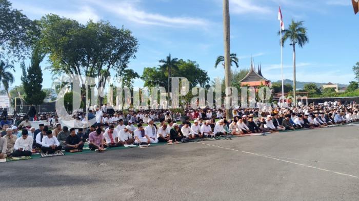 Salat Id di Kantor Gubernur Sumbar 27/5/2026