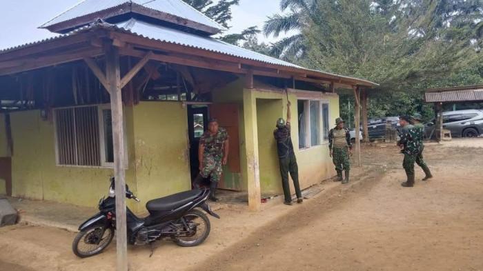 Satgas TMMD Renovasi Mushala Al-Muhajirin di Sungai Kambut Dharmasraya