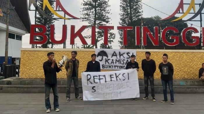 Aksi Kamisan di Bukittinggi Tuntut Negara Selesaikan Pelanggaran HAM, Terbaru Masalah Pulau Rempang