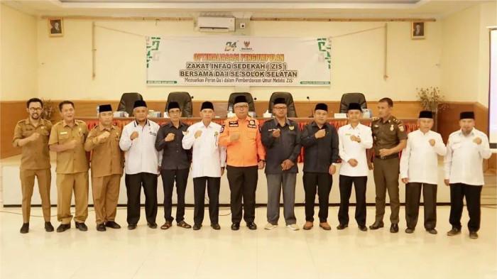 Sinergi Dai dan Pemerintah, Baznas Solok Selatan Gerakkan Optimalisasi ZIS