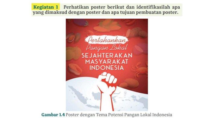 Identifikasilah Apa yang Dimaksud dengan Poster, Kunci Jawaban Bahasa Indonesia Kelas 11 Halaman 21