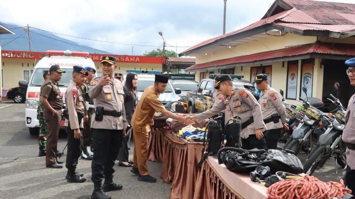 Polres Padang Panjang Siagakan Personel Hadapi Ancaman Bencana Hidrometeorologi