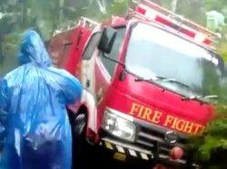 Mobil Damkar Kabupaten Padang Pariaman Masuk Parit, Panca Fidia: Tak Jauh dari Pasar Limau Puruik