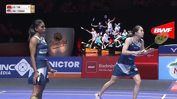Hasil Indonesia Open 2025: Pearly/Thinaah  Gagal Hentikan Liu/Tan, Wakil China Rebut Titel Juara