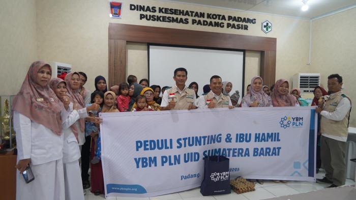Aksi Hari Pahlawan: YBM PLN UID Sumbar Hadirkan Aksi Peduli untuk Ibu Hamil dan Anak Stunting