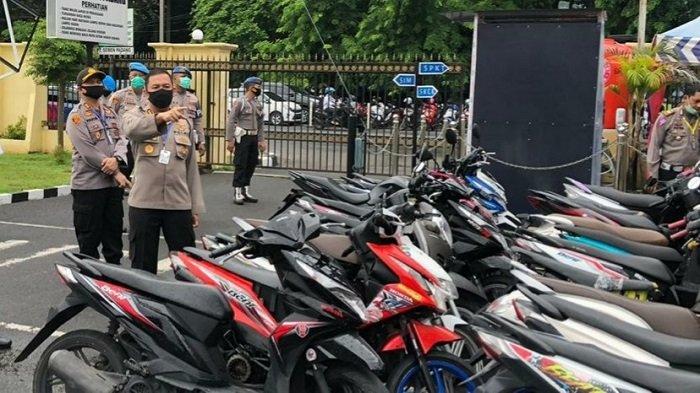 Polresta Padang Amankan 90 Orang dan 58 Motor, Terjaring Razia Antisipasi Balap Liar dan Tawuran